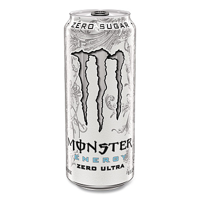 Monster Energy Ultra Zero, Original, 16 oz Bottle, 24/Carton (22002677)