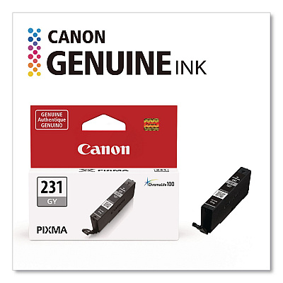 Canon 6678C001 (CLI-231) Ink, 800 Page-Yield, Gray