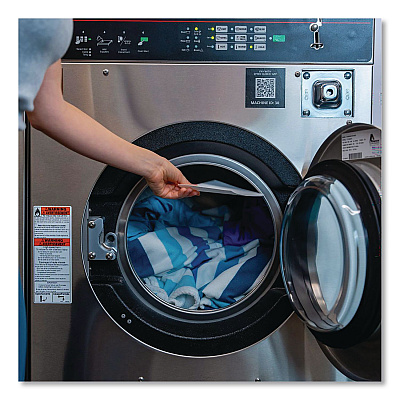 ECOS Liquidless Laundry Detergent Sheets, Free and Clear, 50 Sheets/Box (953710EA)