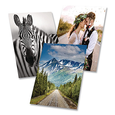 Canon Satin Photographic Paper Roll, 2" Core, 8 mil, 42" x 100 ft, Satin White (2047V137)