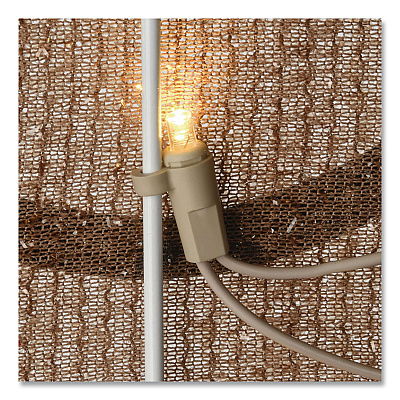 National Tree Company Pre-Lit Gingerbread Cookie Couple, AC Powered, Warm White LED Lights, 12" x 24" x 35", Assorted Colors (DF21080006L)