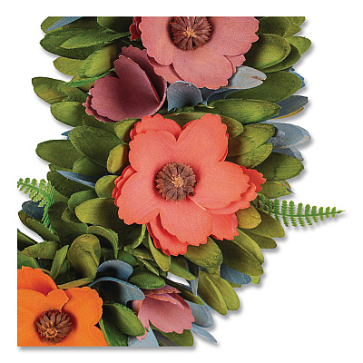 National Tree Company Spring Wreath, 18.1" x 18.1" x 3.9", Assorted Colors (EG7919B01231)