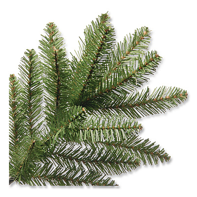 National Tree Company Kingswood Fir Pencil Tree, 46" x 46" x 144", Green Tree, Green Tree Stand (KW7500120)