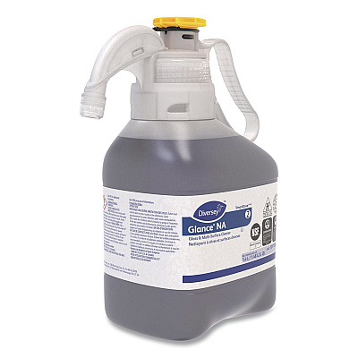 Diversey Glance NA Glass and Multi-Surface Cleaner SC, Unscented, 1.4 L SmartDose, 2/Carton (101106662)
