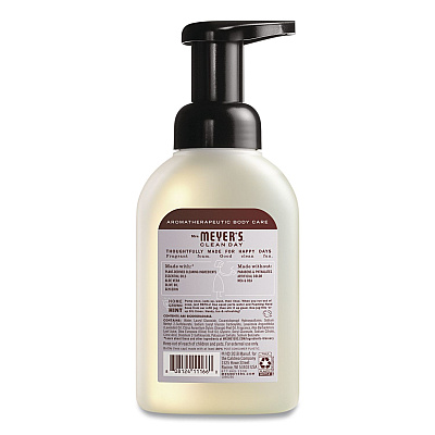 Mrs. Meyer's Clean Day Foaming Hand Soap, Lavender, 10 oz, 4/Carton (379557)