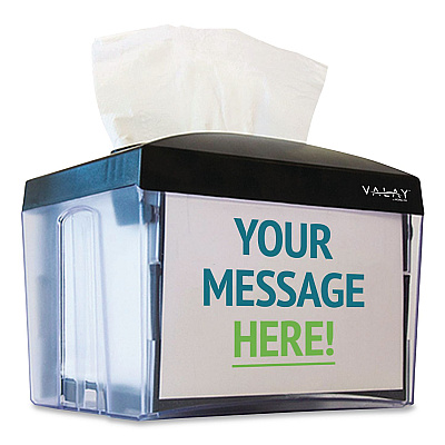 Morcon Tissue Valay Table Top Napkin Dispenser, 6 x 6.5 x 8, Black (NT222)