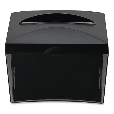 Morcon Tissue Valay Table Top Napkin Dispenser, 6 x 6.5 x 8, Black (NT222)