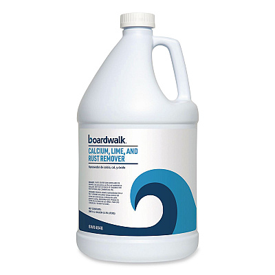 Boardwalk Calcium, Lime and Rust Remover, 1 gal Bottle, 4/Carton (4848)
