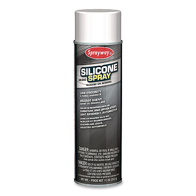 Sprayway Silicone Spray, 20 oz Can, 12/Carton (SW945)