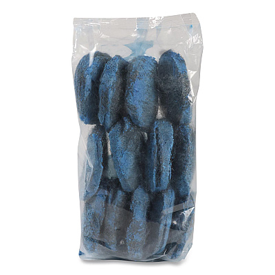 Boardwalk Steel Wool Soap Pads, 3" x 2.5", Blue, 15 Pads/Box, 12 Boxes/Carton (STWLPAD)