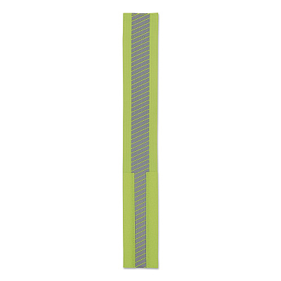 ergodyne GloWear 8100 Hi-Vis Arm/Leg Band with Hook and Loop, Large/X-Large, Lime, 2/Pack (29018)