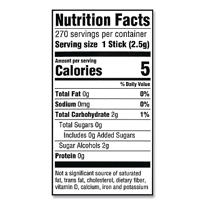 Wrigley's Extra Mint Variety Sugar-Free Gum, Peppermint/Polar Ice/Spearmint, 15 Sticks/Pack, 18 Packs/Carton (22002643)