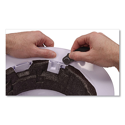 ergodyne Skullerz 8901 Replacement Chin Strap for Type 2 Full Brim Safety Helmet, Black (60580)