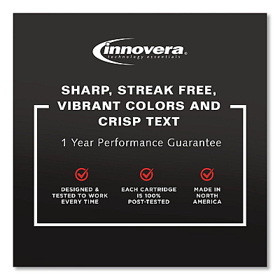 Innovera Remanufactured Black High-Yield Ink, Replacement For PGI-280XL (2021C001), 400 Page-Yield