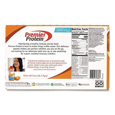Premier Protein Caramel Shake, 11 oz Bottle, 15/Carton (22002616)