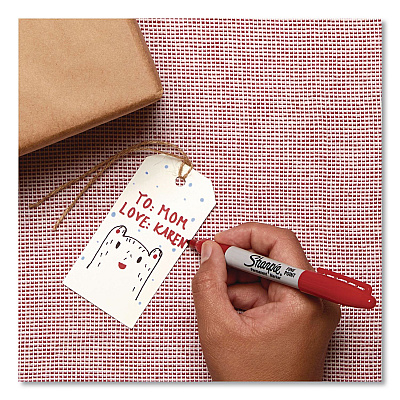 Sharpie Fine Tip Permanent Markers, Fine Tip, Assorted Colors, 5/Pack (30653PP)