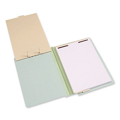 Pendaflex File Divider Set, End Tab: 1/5-Cut, 1 Fastener, Letter Size, Manila, 50/Pack (75600)