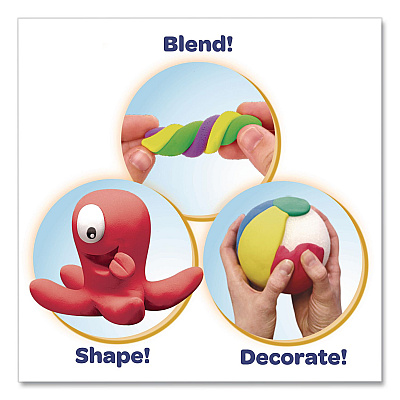 Crayola Model Magic Modeling Compound, Deluxe Variety Pack, Assorted Colors, 0.5 oz Pack, 14 Packs (462490)