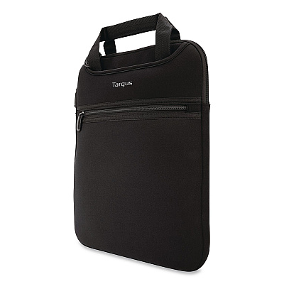 Targus Slipcase Neoprene Laptop Sleeve, 12", 10.25 x 1.2 x 13.5, Black (24344563)