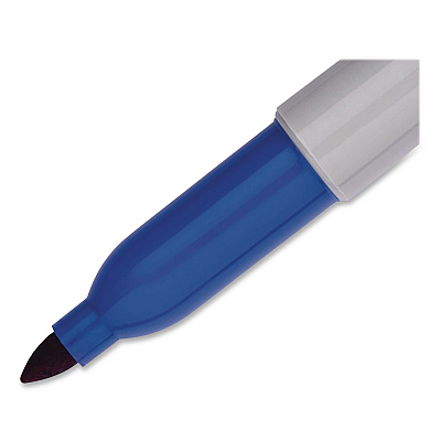 Sharpie Fine Tip Permanent Markers, Fine Tip, Blue (30003EA)