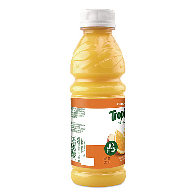 Tropicana Orange Juice Blend, 10 oz Bottle, 24/Carton (20686)