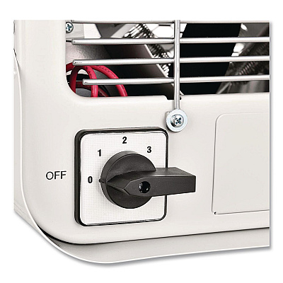 Global Industrial Unit Heater, Horizontal Downflow, Multi-Watt, 5,000 W, 18.31 x 14.75 x 17.5, Gray (653577)