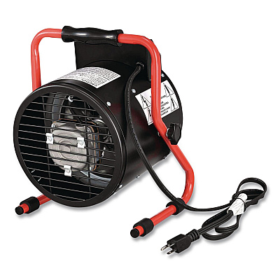 Global Industrial Portable Electric Space Heater, 1,500 W, 11.25 x 14.75 x 17.5, Black (653579)