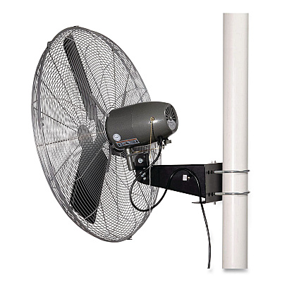 Global Industrial Oscillating Fan, Pole or Column Mount, 30", 6,780 CFM, 1/3 hp (293156)