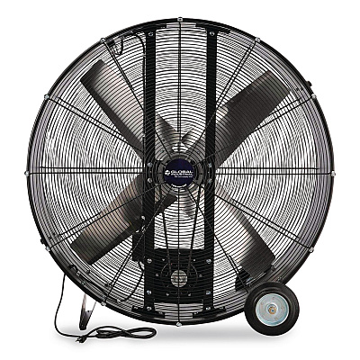 Global Industrial Portable Drum Blower Fan, 42", Black (600554)