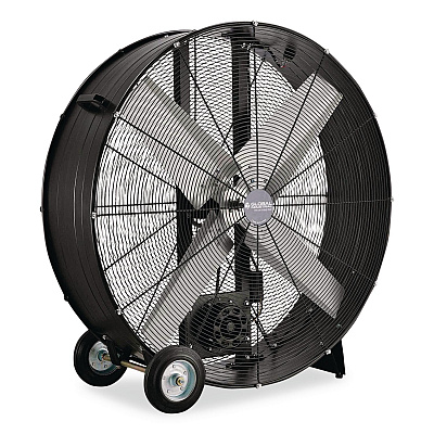 Global Industrial Portable Drum Blower Fan, 42", Black (600554)