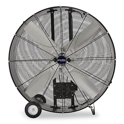 Global Industrial 48" Portable Drum Blower Fan, Black (600555)