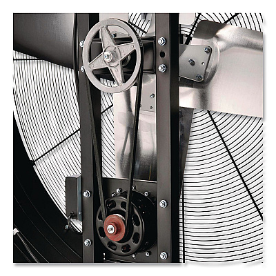 Global Industrial 48" Portable Drum Blower Fan, Black (600555)