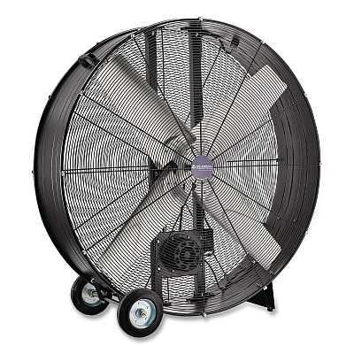 Global Industrial 48" Portable Drum Blower Fan, Black (600555)