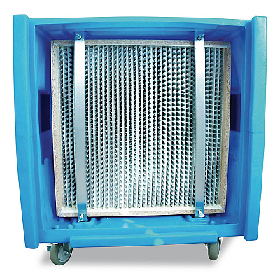 Global Industrial Commercial Air Scrubber and Negative Air Machine with HEPA Filter, 2 Speed, 1,000/2,000 CFM, 115 V (604216)