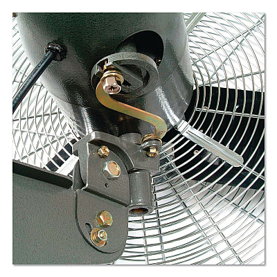 Global Industrial Oscillating Wall Mount Fan, 3 Speed, 24" (607050)