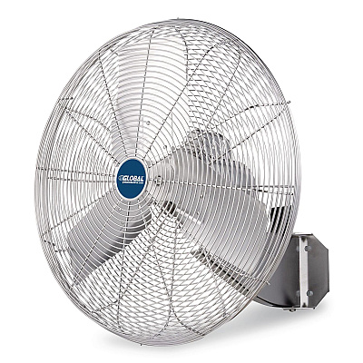 Global Industrial Washdown Wall Mount Fan, 1 Speed, 24" (293018)