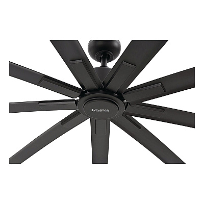 Global Industrial Industrial Ceiling Fan, 72", 6 Speeds, 9,400 CFM, Black (293047)