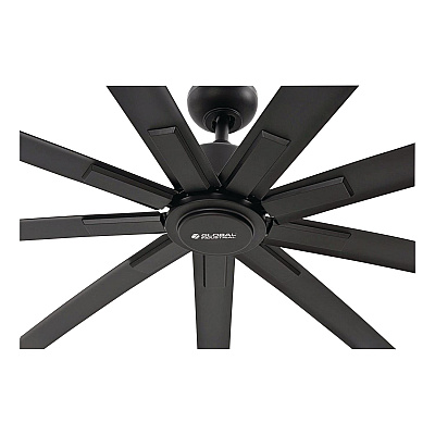 Global Industrial Industrial Ceiling Fan, 108", 6 Speeds, 20,000 CFM, Black (293049)