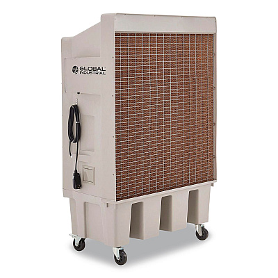 Global Industrial Portable Evaporative Cooler, 30", 3 Speeds, 26 gal (293131)