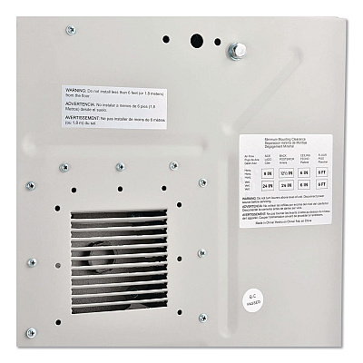 Global Industrial Unit Heater, Horizontal or Vertical Downflow, 20,000 W, 19 x 13.75 x 21.44, White (246727)