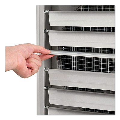 Global Industrial Unit Heater, Horizontal or Vertical Downflow, 20,000 W, 19 x 13.75 x 21.44, White (246727)