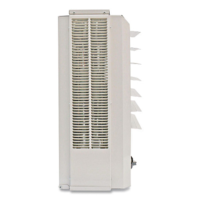 Global Industrial Unit Heater Horizontal or Vertical Downflow, Multi-Watt, 7,500/10,000 W, 19 x 8.5 x 21.44, White (246133)