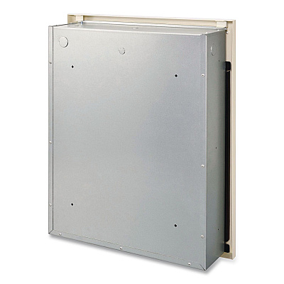 Global Industrial Fan Forced Wall Heater with Enclosed Motor, 4,000 W, 15.75 x 5 x 19.25, White (246743)