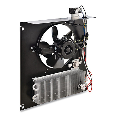 Global Industrial Fan Forced Wall Heater with Enclosed Motor, 4,000 W, 15.75 x 5 x 19.25, White (246743)