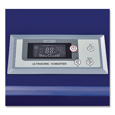 Global Industrial Ultrasonic Humidifier, 38 Pint Tank Capacity, 13.75 x 23.62 x 18.25, 300 Pint Output, Blue (246137)