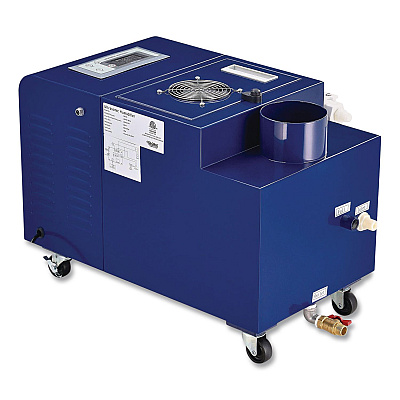 Global Industrial Ultrasonic Humidifier, 38 Pint Tank Capacity, 13.75 x 23.62 x 18.25, 300 Pint Output, Blue (246137)