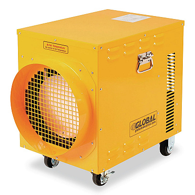 Global Industrial Portable Electric Heater, 15,000 W, 16.62 x 24.5 x 23, Yellow (246552)