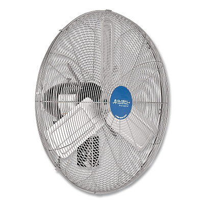 Global Industrial Deluxe Oscillating Wall Mount Fan, 24" (258321)