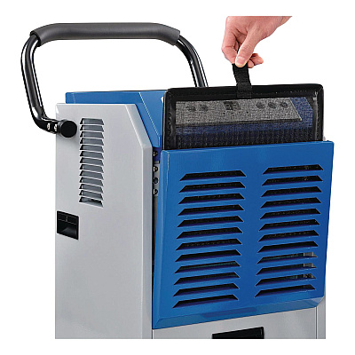 Global Industrial Commercial Dehumidifier with Humidistat, 70 Pints, 17 x 20.31 x 32.5, Gray (246687)