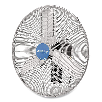 Global Industrial Deluxe Oscillating Wall Mount Fan, 24" (258321)